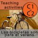 Teaching activities C1-C2 - Las bicicletas son para el verano